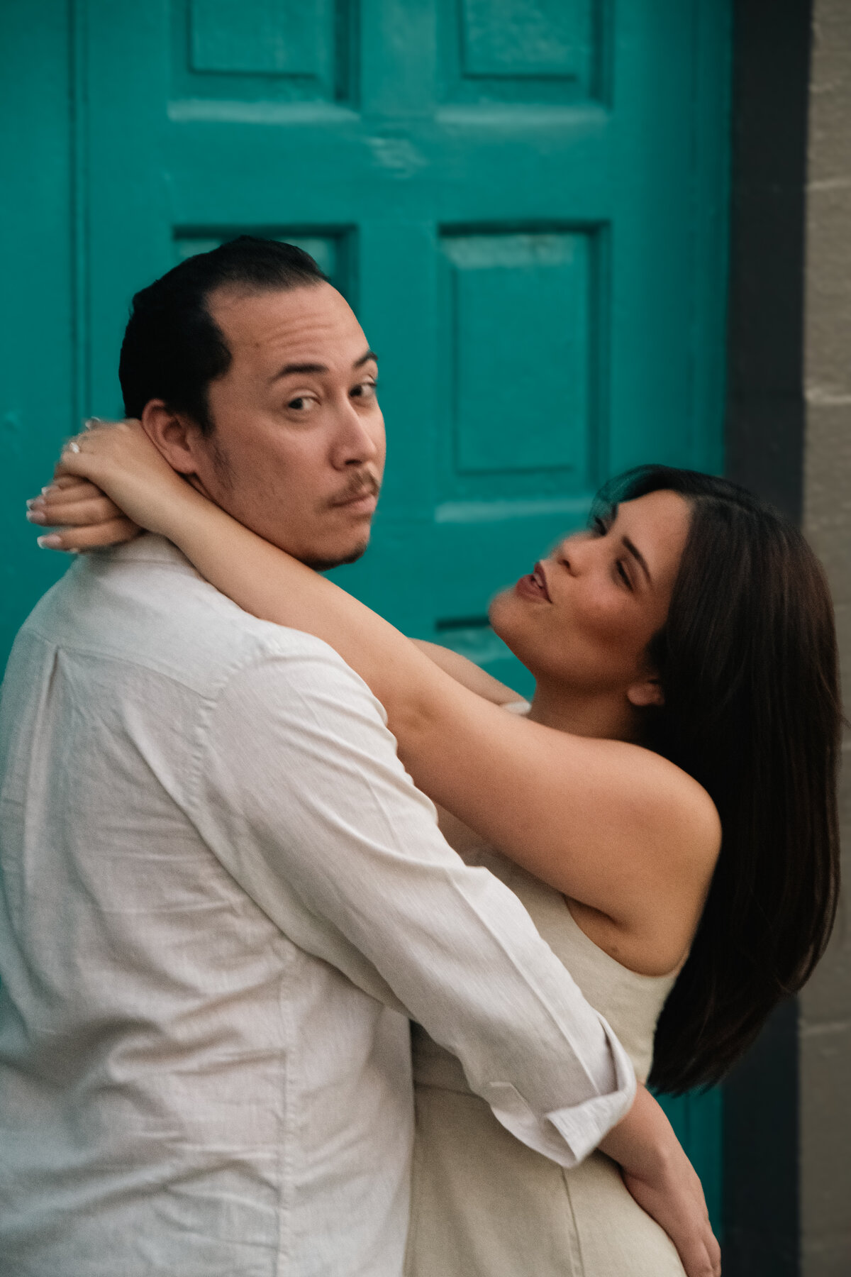 Carlos and his wife